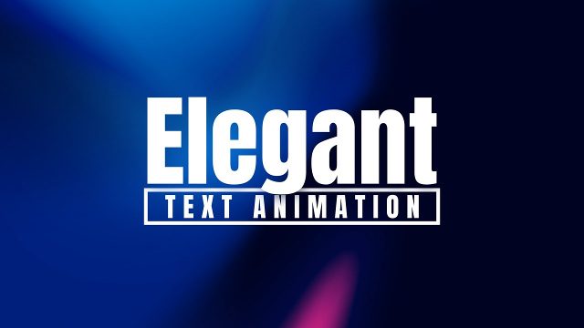 Dynamic Animated Titles MOGRT Template