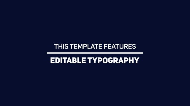 Overline Underline Title for Training Videos in After Effects – Free Download