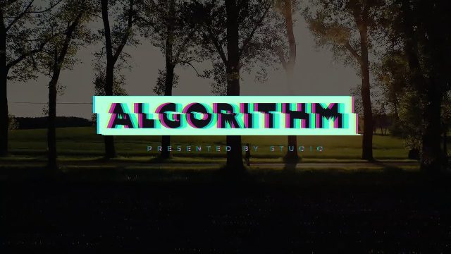Text Animations and Edgy Glitch Headlines 4K UHD in After Effects