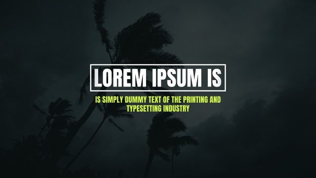Lime Accent Boxed Headline Corporate Title for Adobe After Effects
