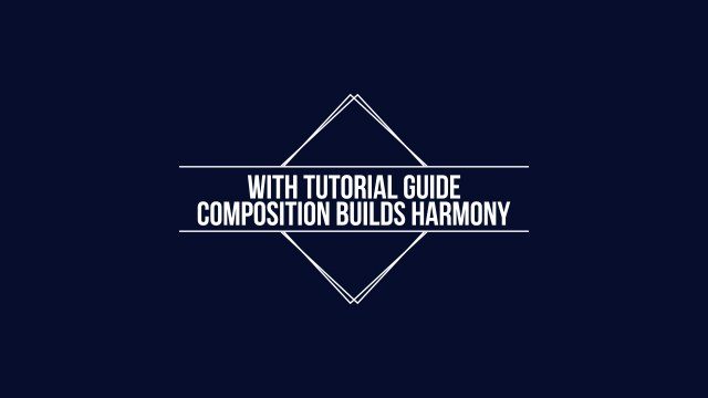 Minimal Rhombus Rule Headline – Free Premiere Pro MOGRT for Training Videos