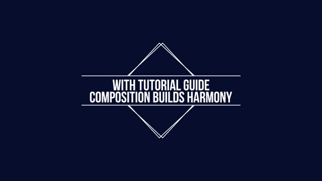 Minimal Rhombus Rule Headline – Free Premiere Pro MOGRT for Training Videos