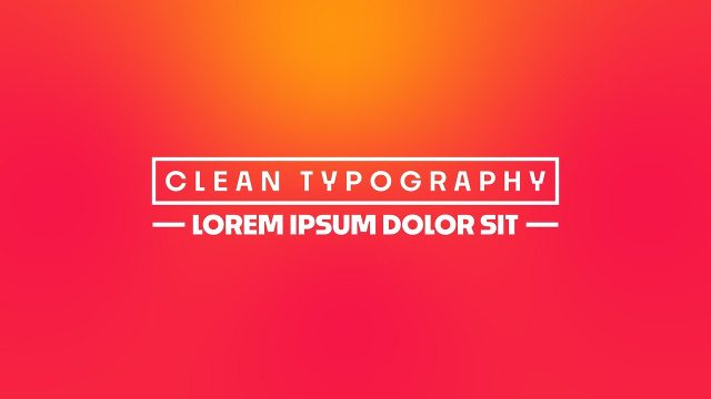 Letterspaced Heading Animation with Peach Gradient Caption Premiere Pro MOGRT