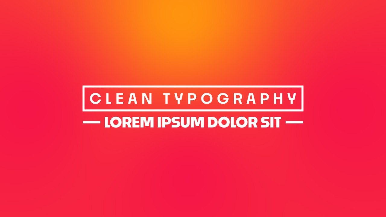 Letterspaced Heading Animation with Peach Gradient Caption Premiere Pro MOGRT