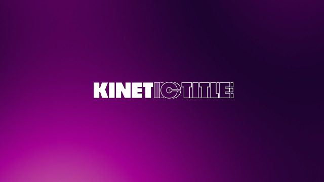 Fresh Kinetic Headlines After Effects Project