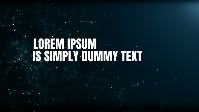 Modern Corporate Caps Title with Letters Sliding from the Left After Effects Template Pack