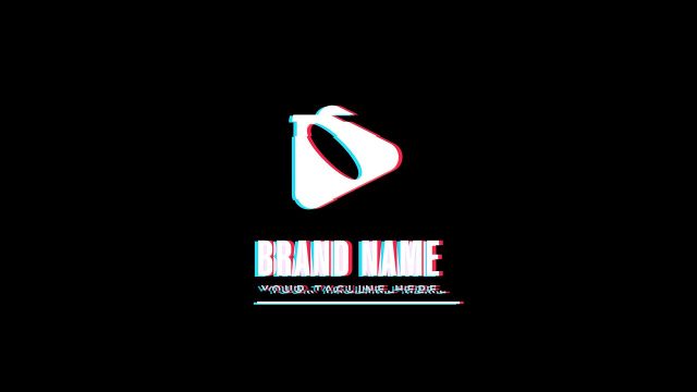 Speed Streak Glitch Logo Stings and Sound FX After Effects Project