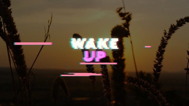 Glitch Titles with Sci-Fi Bad Signal Text for Reels in After Effects Ultra HD