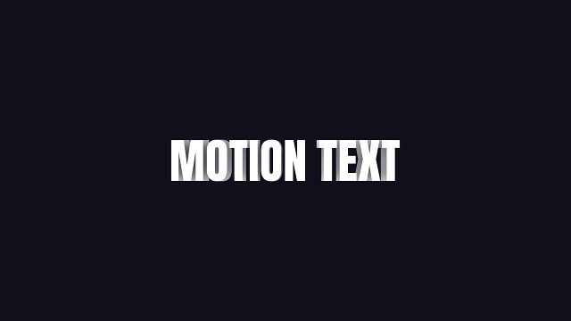 Minimalist Bold Clean Titles and Video Intro Premiere Pro MOGRT