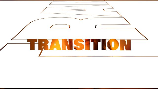 Minimalist Animated Text Transitions featuring Perspective Outline Letters and Bold Word After Effects Project