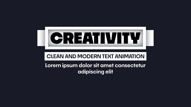 Clean and Modern Stacked Box Title Animations Video Template for After Effects