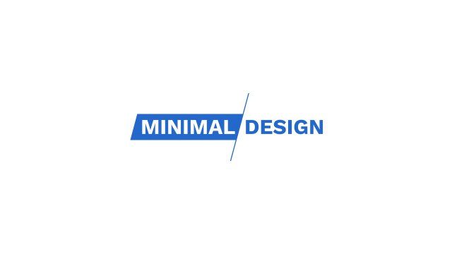 Corporate Blue Slant Split Title – Free After Effects Template