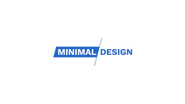 Corporate Blue Slant Split Title – Free After Effects Template
