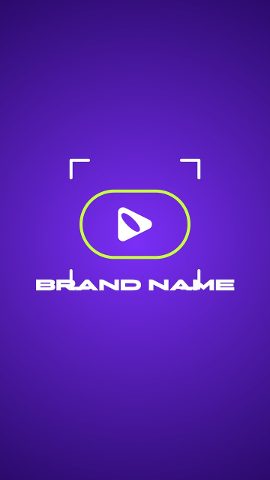 Vertical Minimal Logo Intros After Effects Template