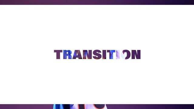 Seamless Text Transitions with Growing Clip Word Card After Effects Template