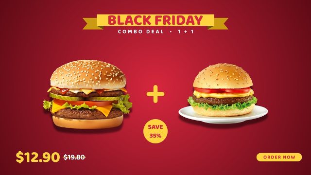 Plus Combo Black Friday Product Animations featuring Coupon Premiere Pro MOGRT