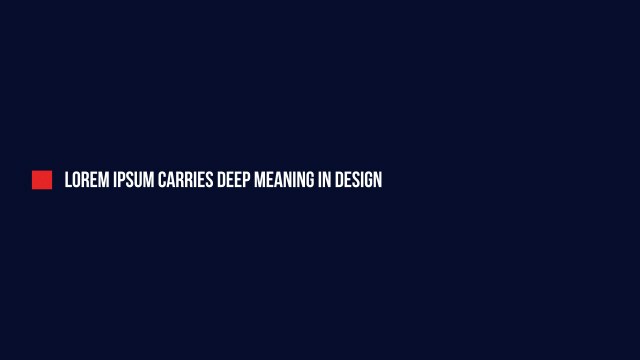 News Headline: Red Square Line – Free After Effects Project