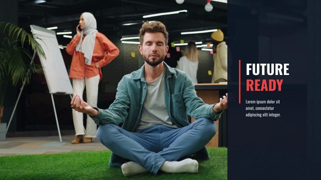 Dark Side Column Company Promo Presentation Premiere Pro Template