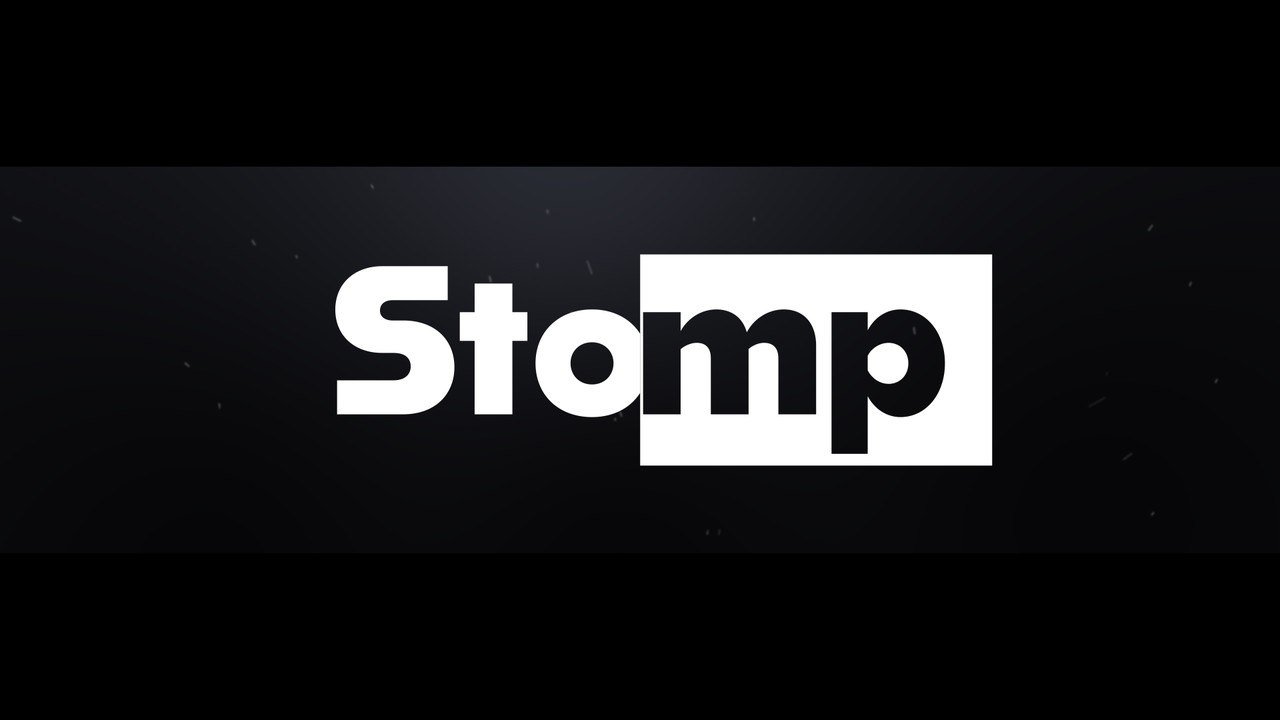 Power Verbs Stomp Intro Typography with Black White Swap Premiere Pro MOGRT