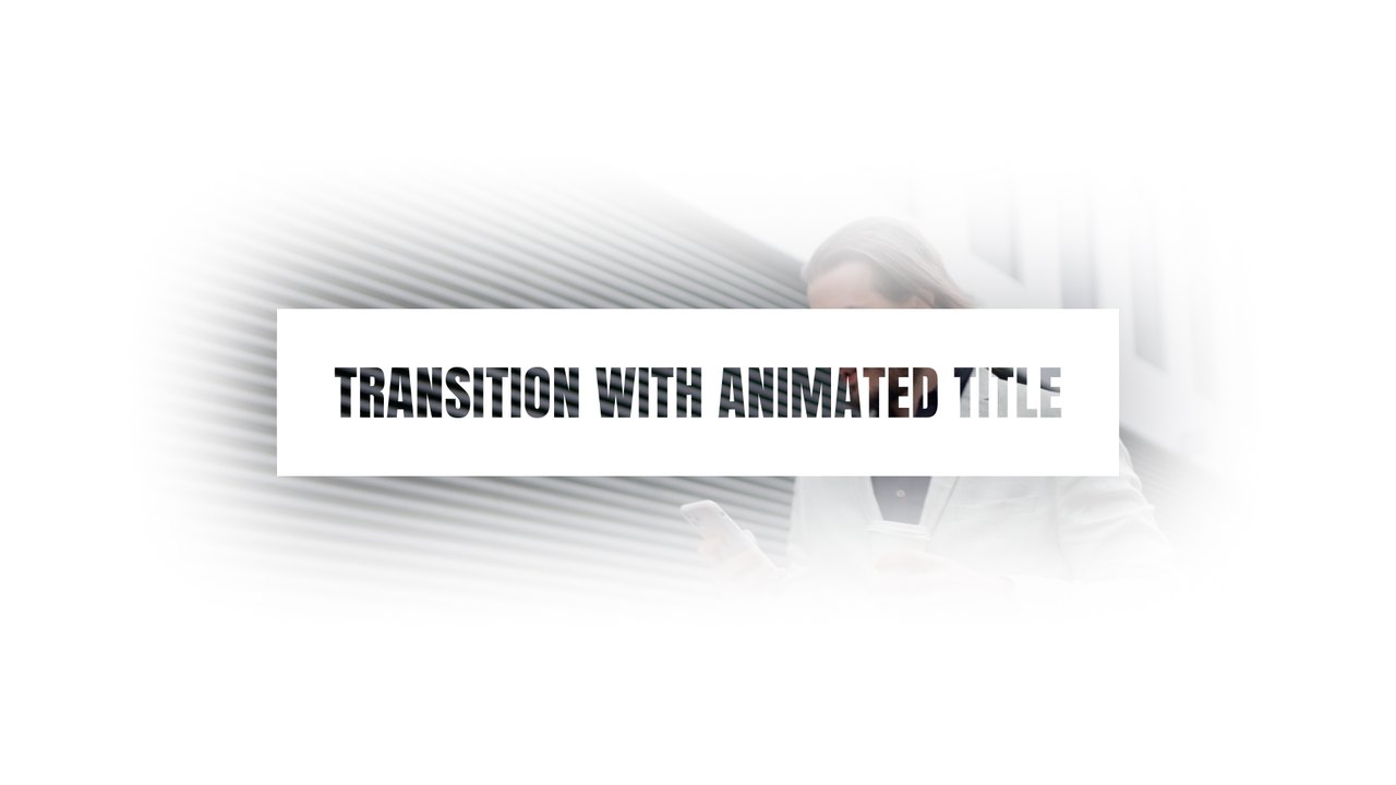 Slanted Panel Floating Label Transition After Effects Template