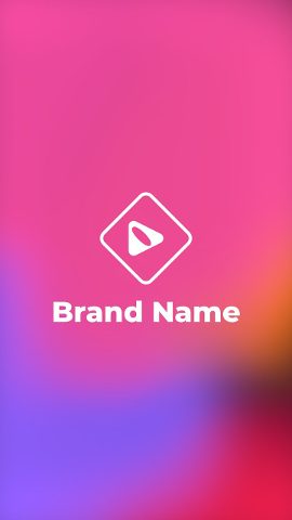 Professional Vertical Logotype Reveal