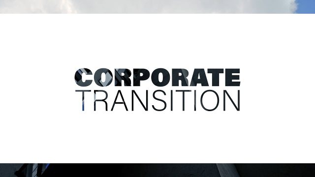 Animated Split Letter Heading Modern Corporate Text Transitions After Effects Template