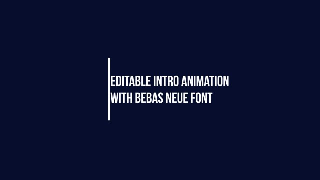 Business Hairline Condensed Typography – Free Premiere Pro Template