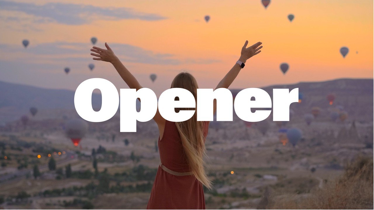 Clean Typography Openers with Photo Letters Premiere Pro MOGRT
