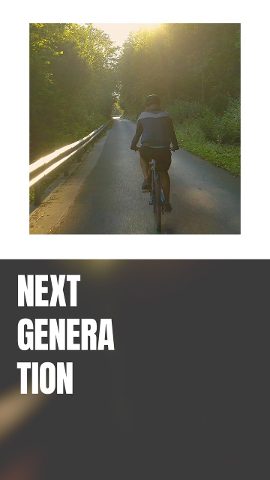 Vertical Dual Picture Story Slideshow with Dark Title Panel Premiere Pro MOGRT