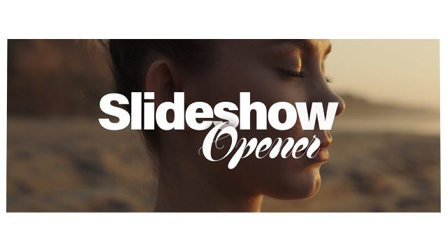 Script Accent Creative Fashion Slideshow After Effects Template