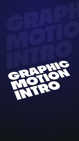 Vertical Tilted Caps Echo Effect Title Animation After Effects Template