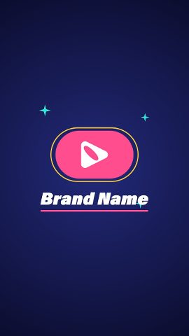 Flat Vertical Logo Stings After Effects Project
