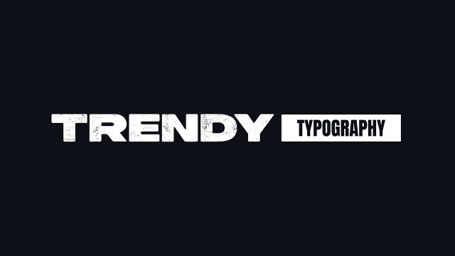 Smooth Text Effects After Effects Template