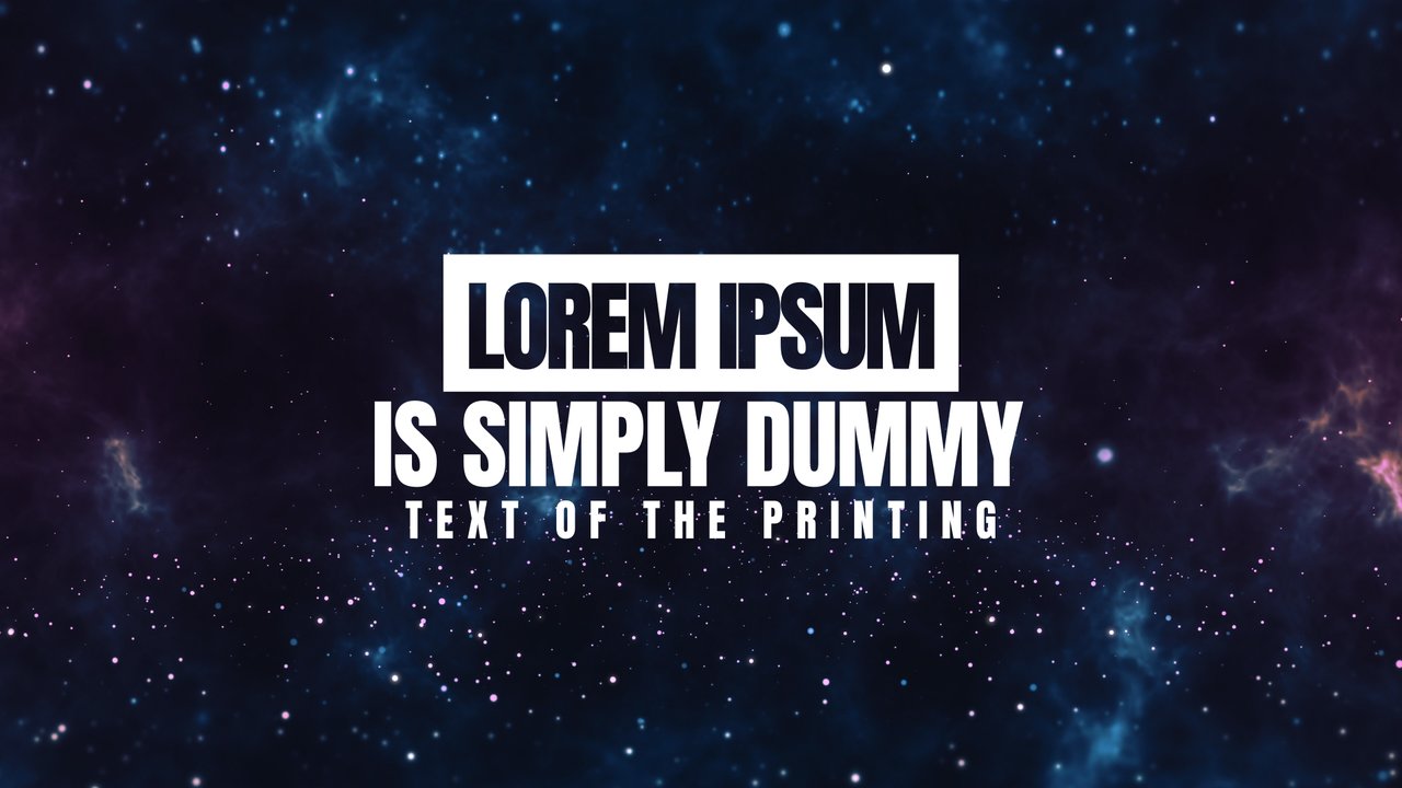 White Label Headline and Tracked Subtitle Corporate Titles After Effects Template