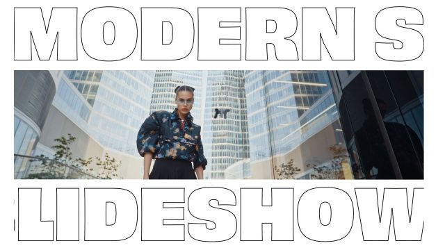 Dynamic Photo Grid Outline Word Slideshow Opener for YouTube Intros After Effects Project