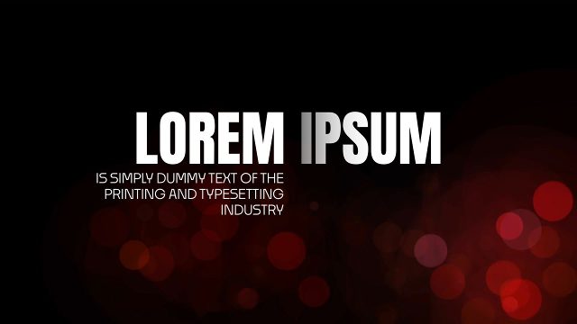 Half Faded Bold Corporate Titles for YouTube Intros MOGRT Template
