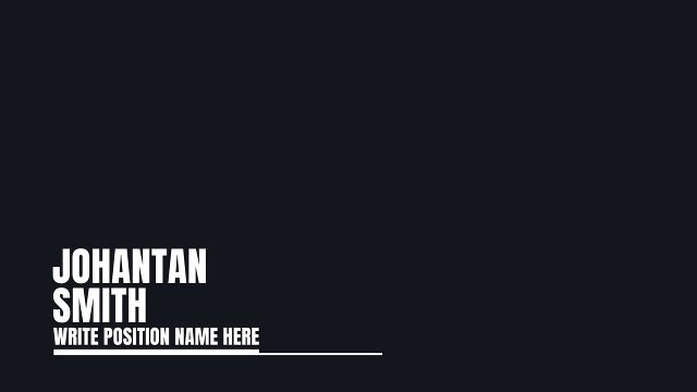 Stacked Name Lower Thirds featuring Thin Underline Position for Premiere Pro
