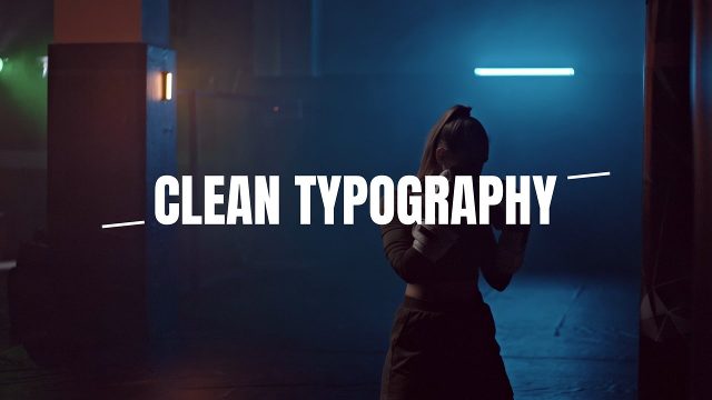Narrow Title Between Rules Clean Typography Titles for Testimonials Premiere Pro MOGRT Templates