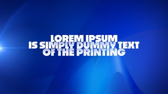 Three Line Caps Stack Text Animations featuring Big Bottom Line Premiere Pro Template