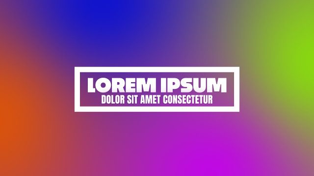Dynamic Corporate Motion Typography