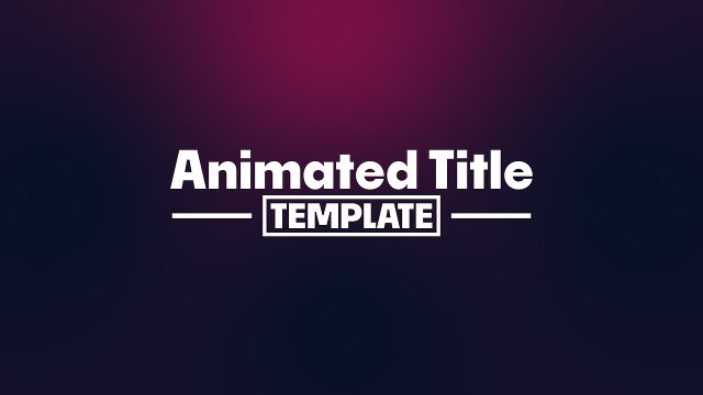 Mulberry Title Animation with Lined Tag Caption Premiere Pro MOGRT