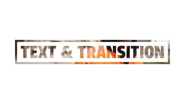 Animated Cut-Out Text Transitions featuring Double Line Framed Title After Effects Project