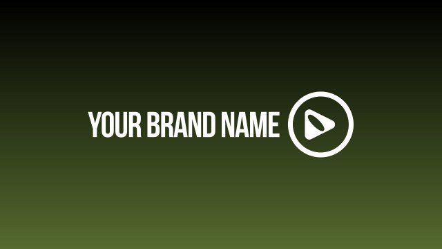 Minimal Right Circle Logo Intro for Video Outros – Free After Effects