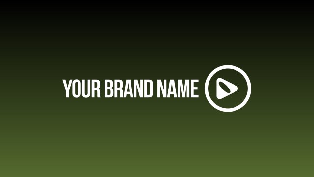 Minimal Right Circle Logo Intro for Video Outros – Free After Effects