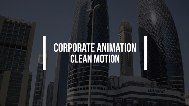 Corporate Business Side Bar Headline – Free After Effects Template