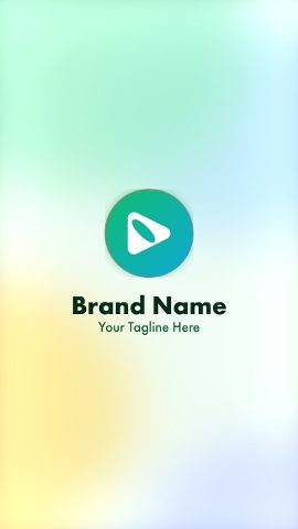 Stylish Vertical SaaS Logo Sting for After Effects