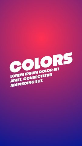 Vertical Leaning Word on Glow Social Media Texts Premiere Pro MOGRT