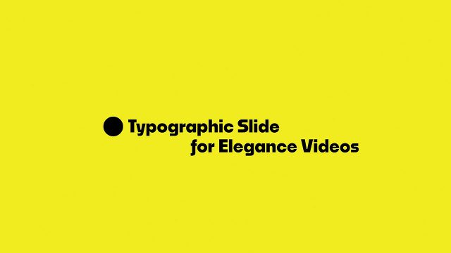 Dynamic Slideshow Opener