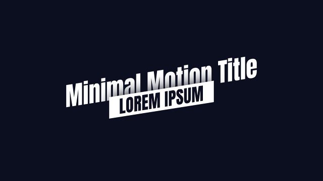 Stylish Tilted Mixed Case Text Animations with White Strip for Instagram Reels MOGRT Template
