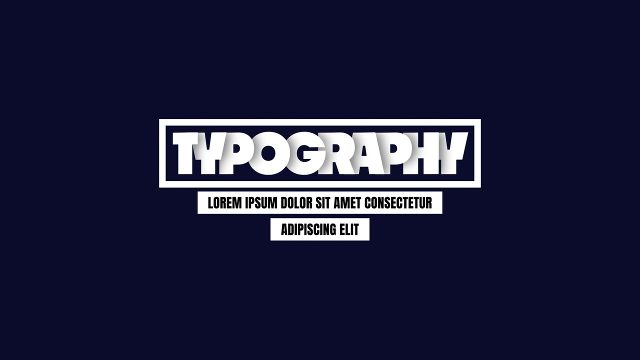 Simple Framed Shadow Titles with Twin Text Lines MOGRT Pack for Premiere Pro